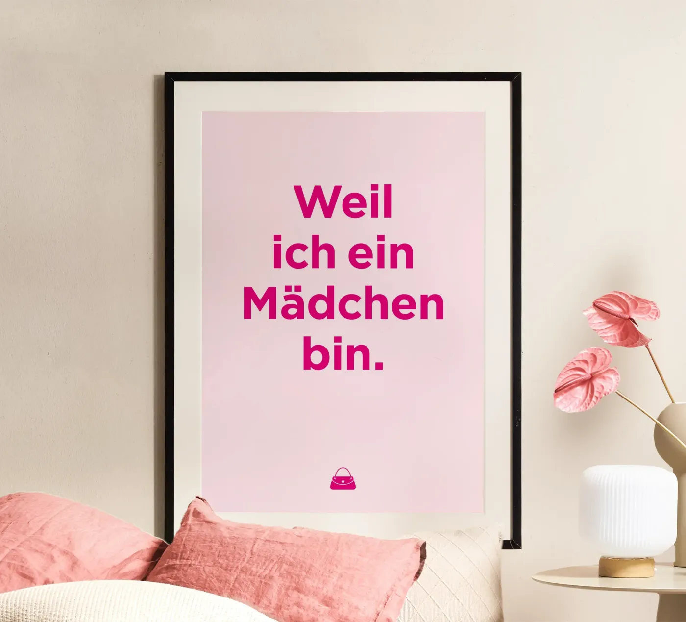 Mädchen Poster von Art Fart