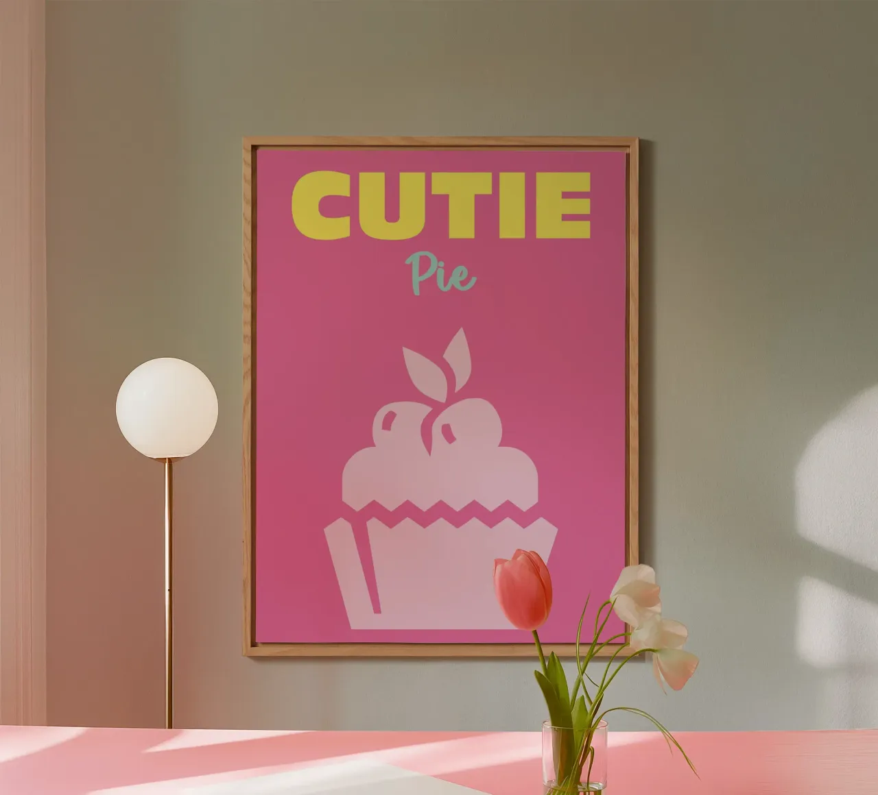 Cutie Pie alluminio dibond da Art Fart