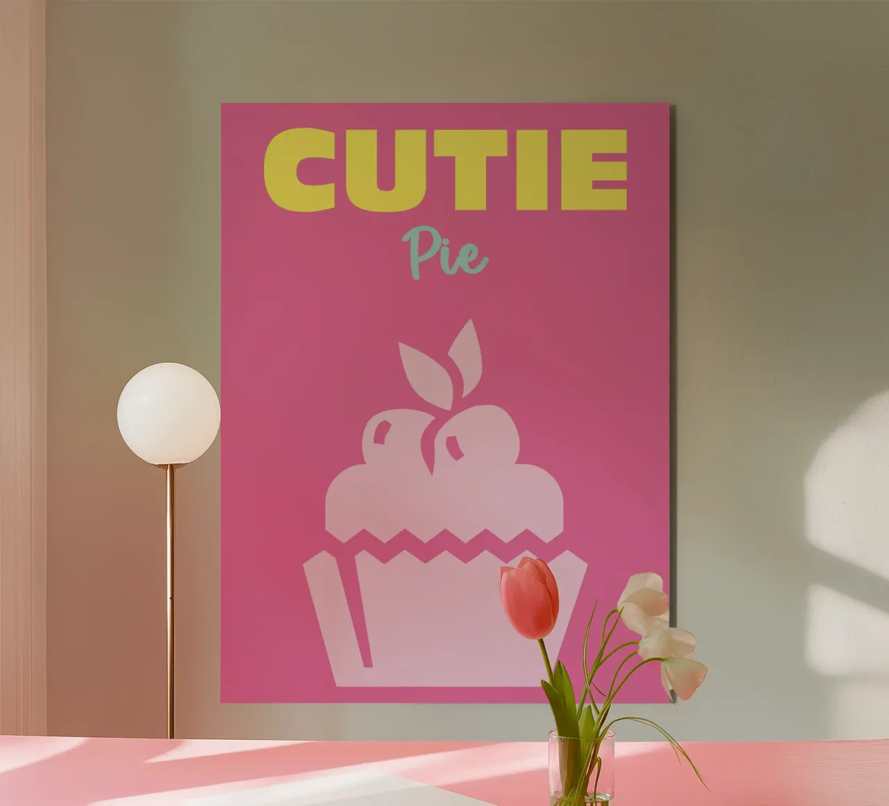 Cutie Pie alluminio dibond da Art Fart