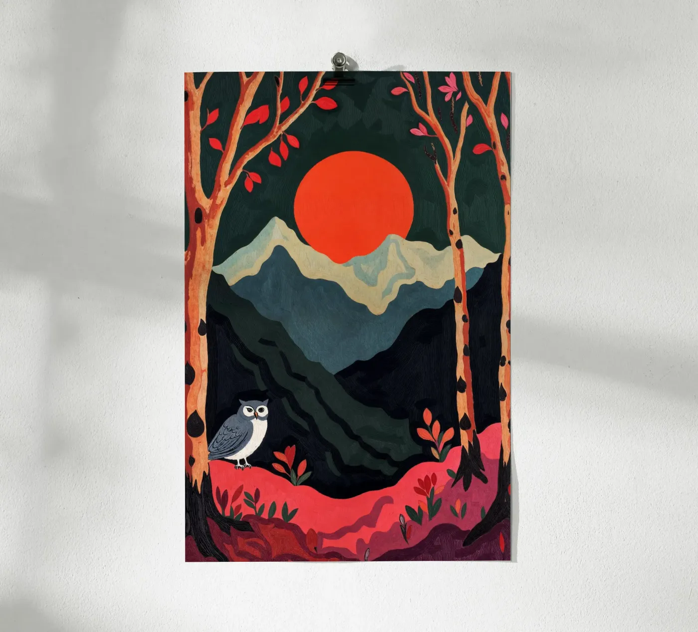 The Owl poster da Lana Rodriguez