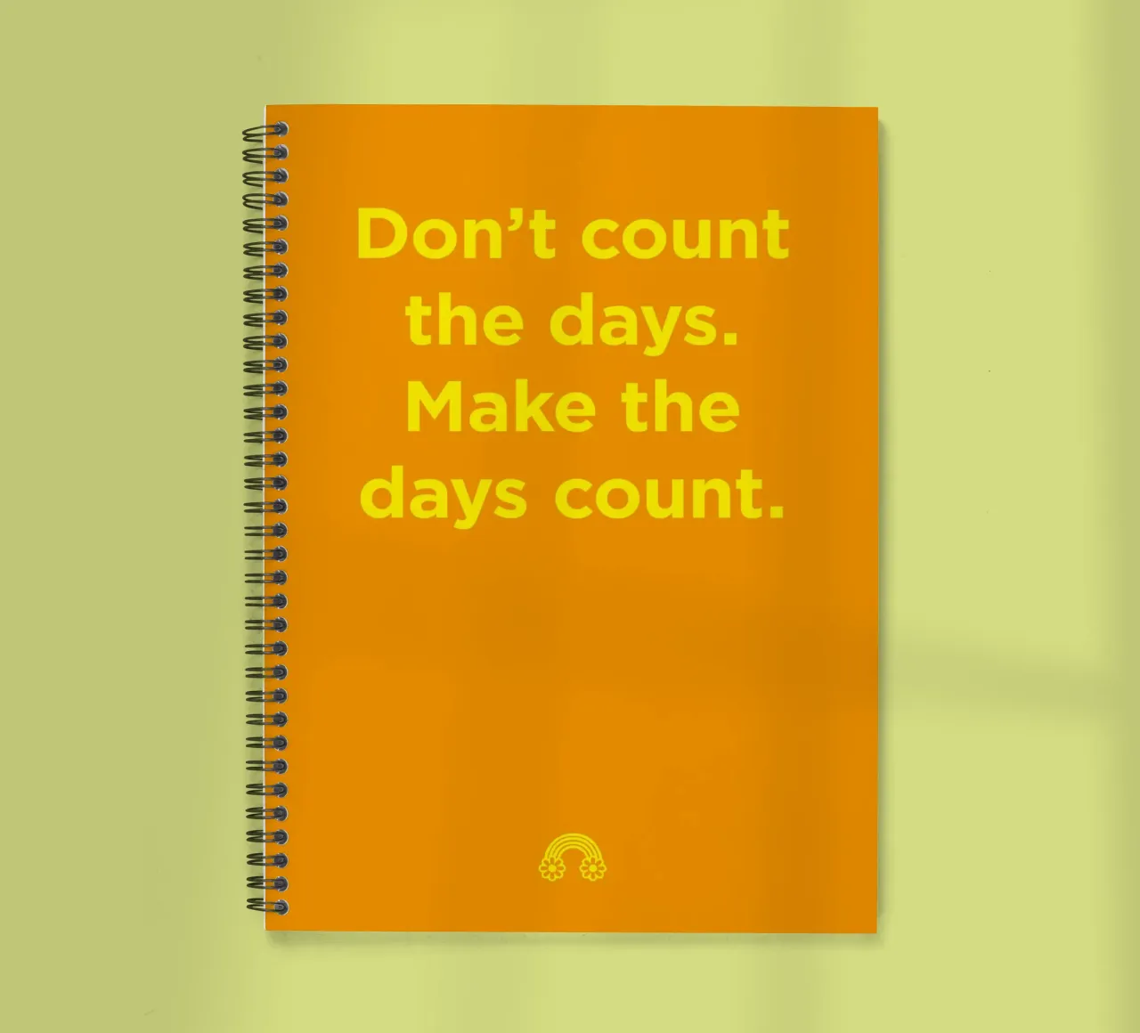 Make the days count. Ringbuch von Art Fart