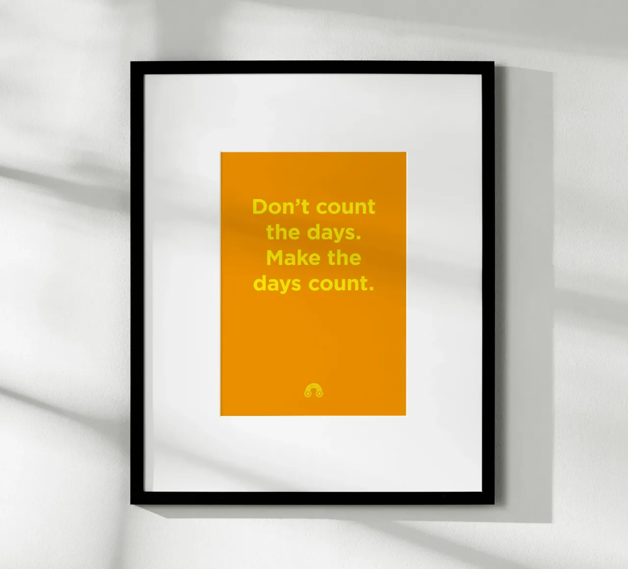 Make the days count. Hahnemühle von Art Fart