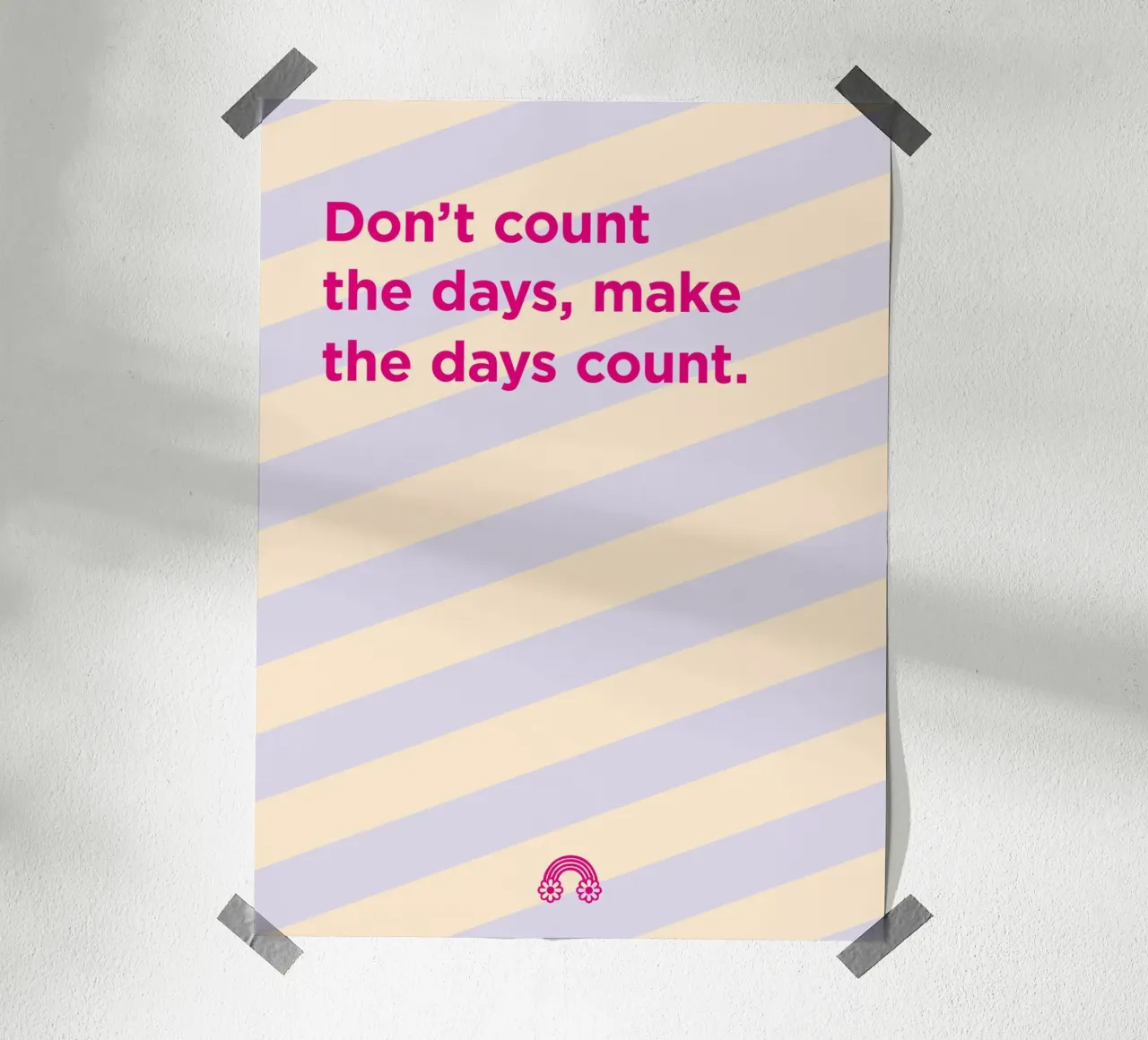 Make the days count. carta hahnemühle da Art Fart