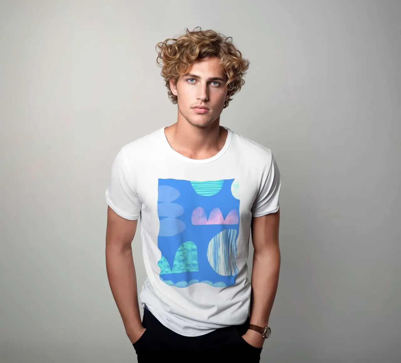 Forme sognanti Colore t-shirt da Kim Hubball Studio