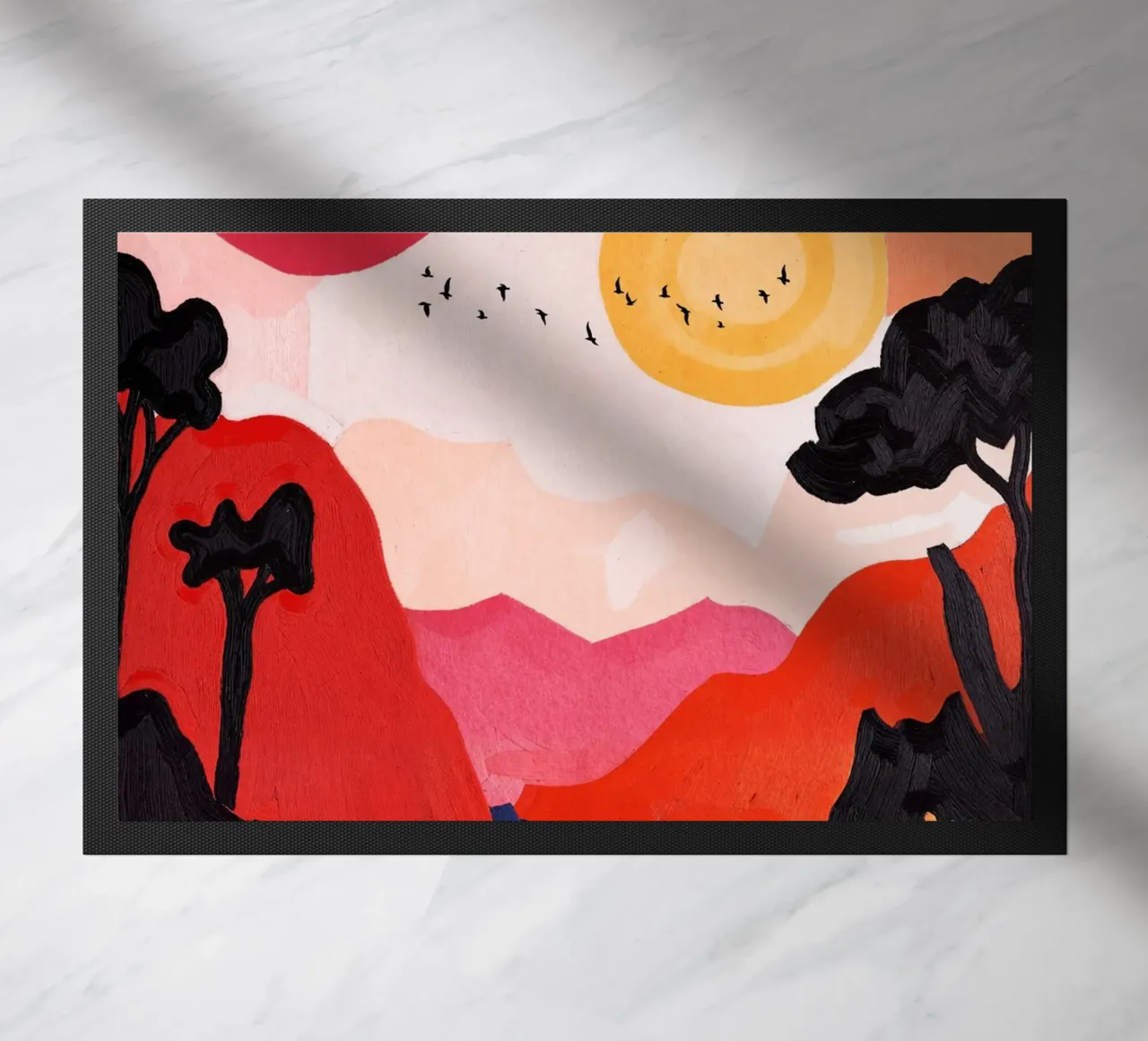 Two Suns And Birds zerbino da Lana Rodriguez
