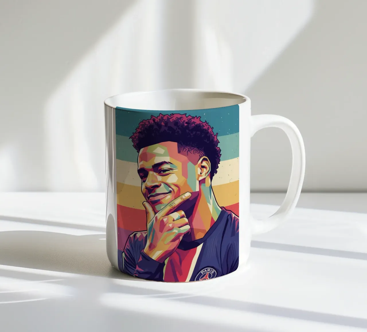 Desire Doue pop art d'epoca tazza in ceramica da Hantamrata