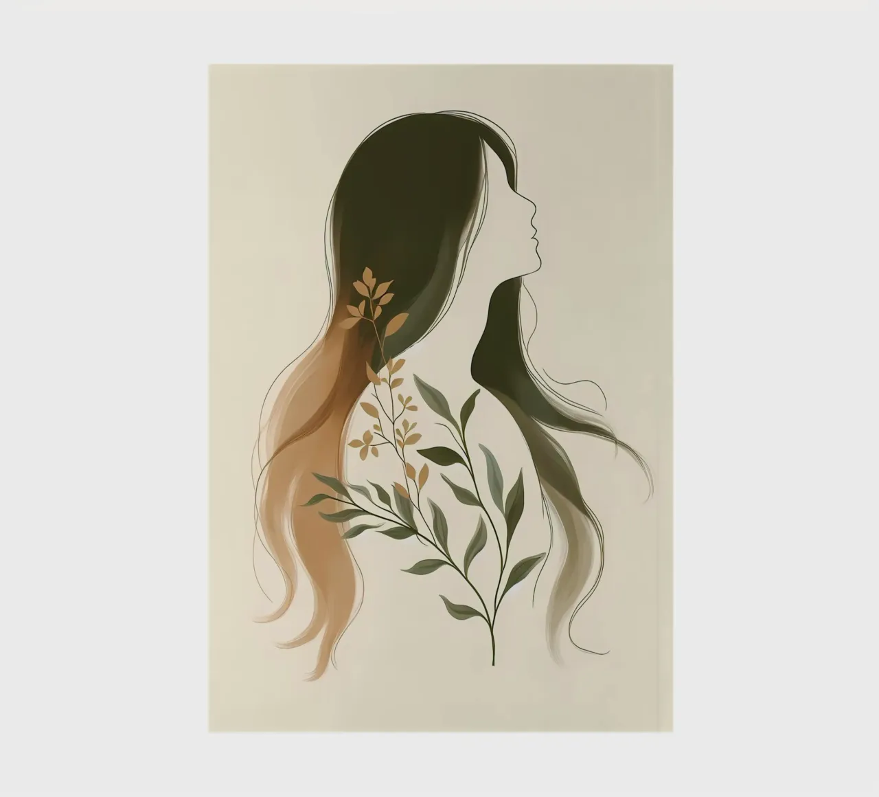 Flusso botanico femminile diario da Bloom And Brush
