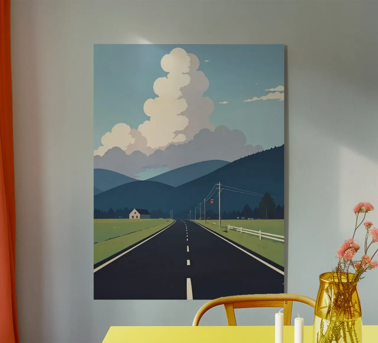 endless road to cloud plexiglass da Fost