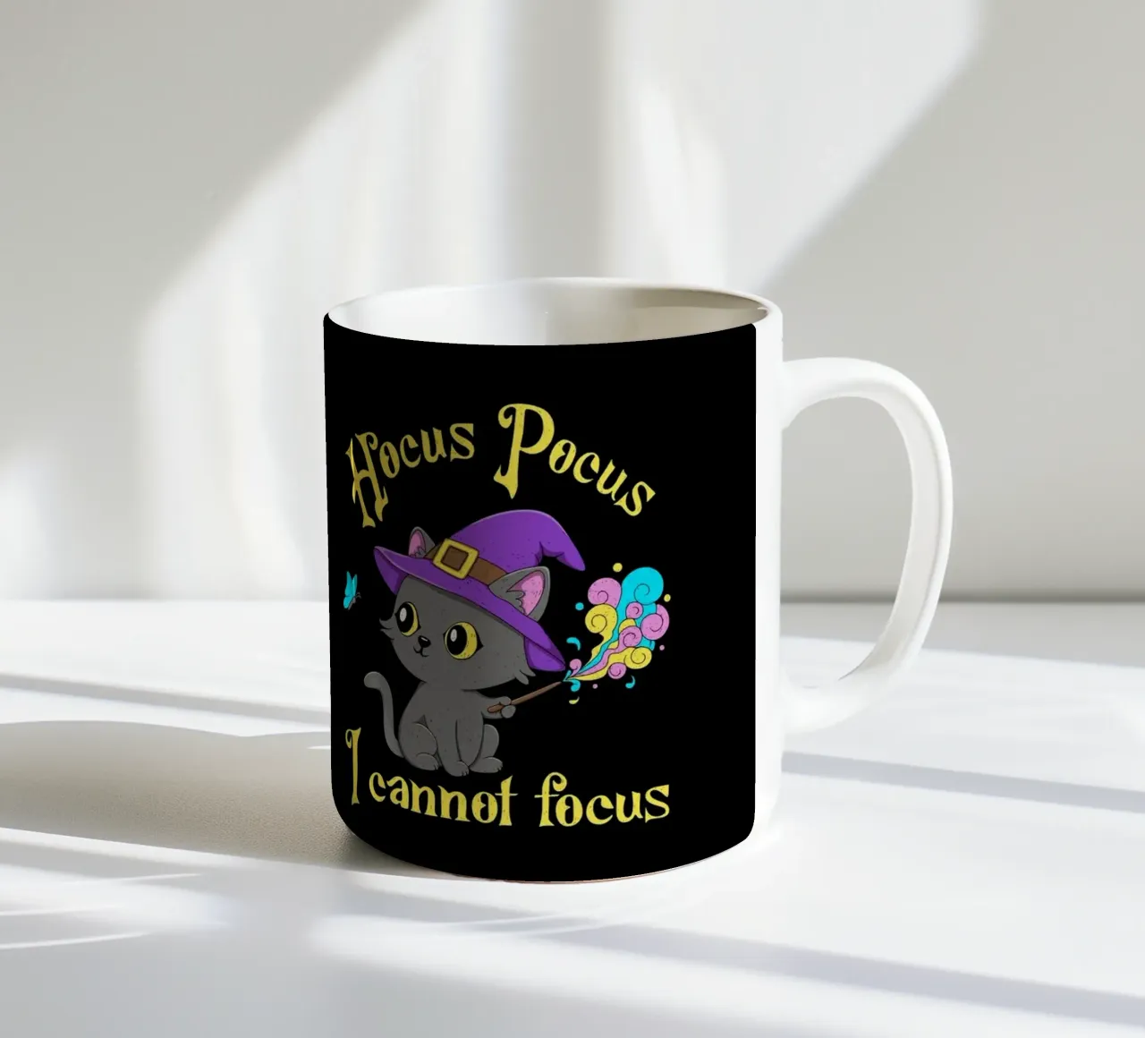 Hocus Pocus Non riesco a concentrarmi tazza in ceramica da Loobs