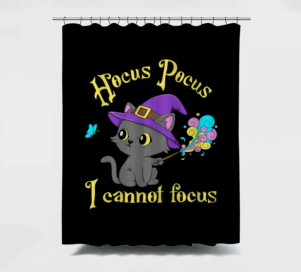 Hocus Pocus Non riesco a concentrarmi tenda da doccia da Loobs