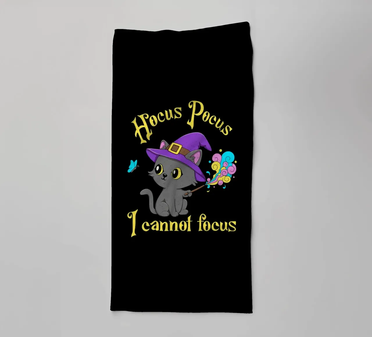 Hocus Pocus I cannot focus towel by Loobs