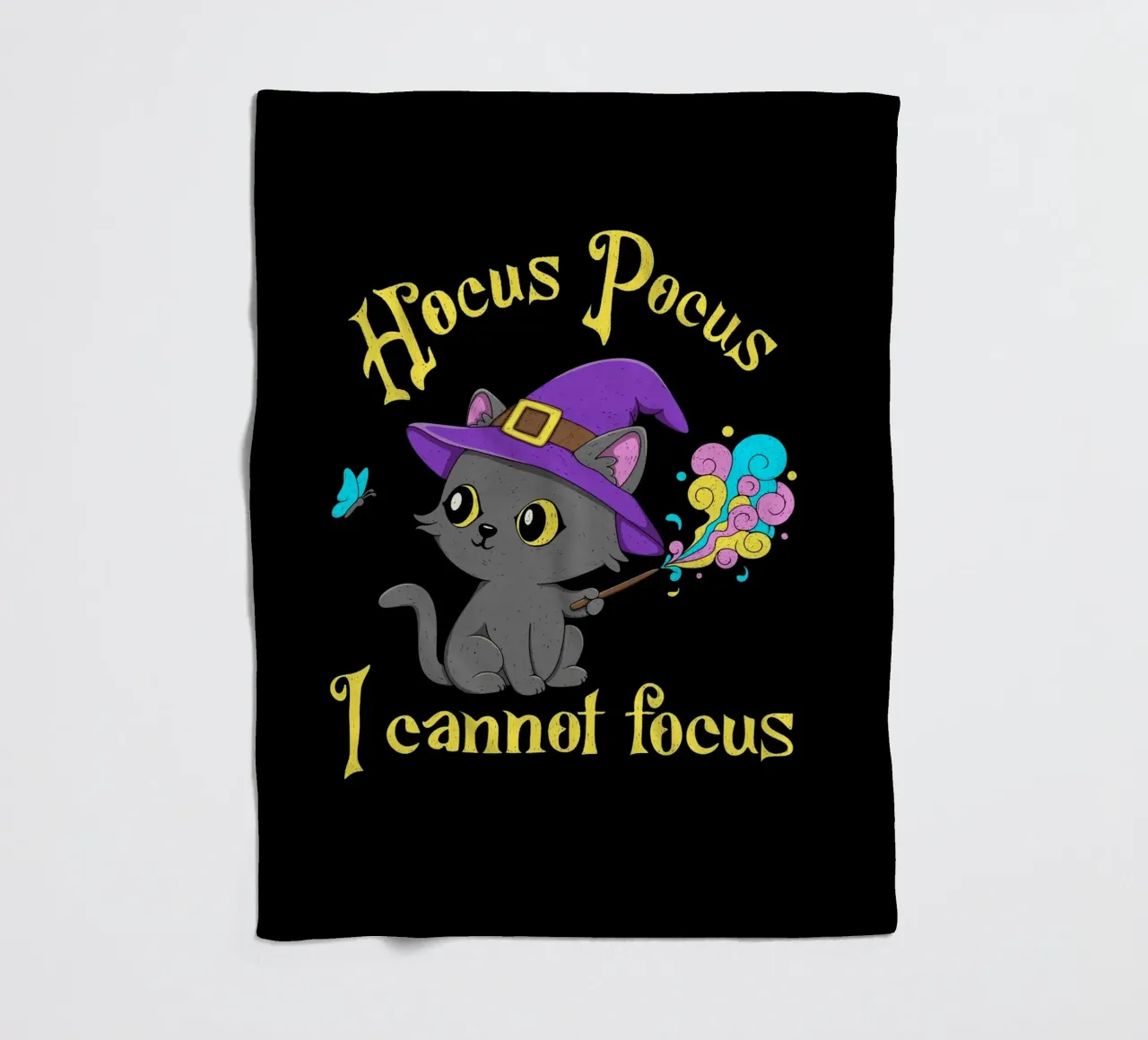 Hocus Pocus Non riesco a concentrarmi coperta in pile da Loobs
