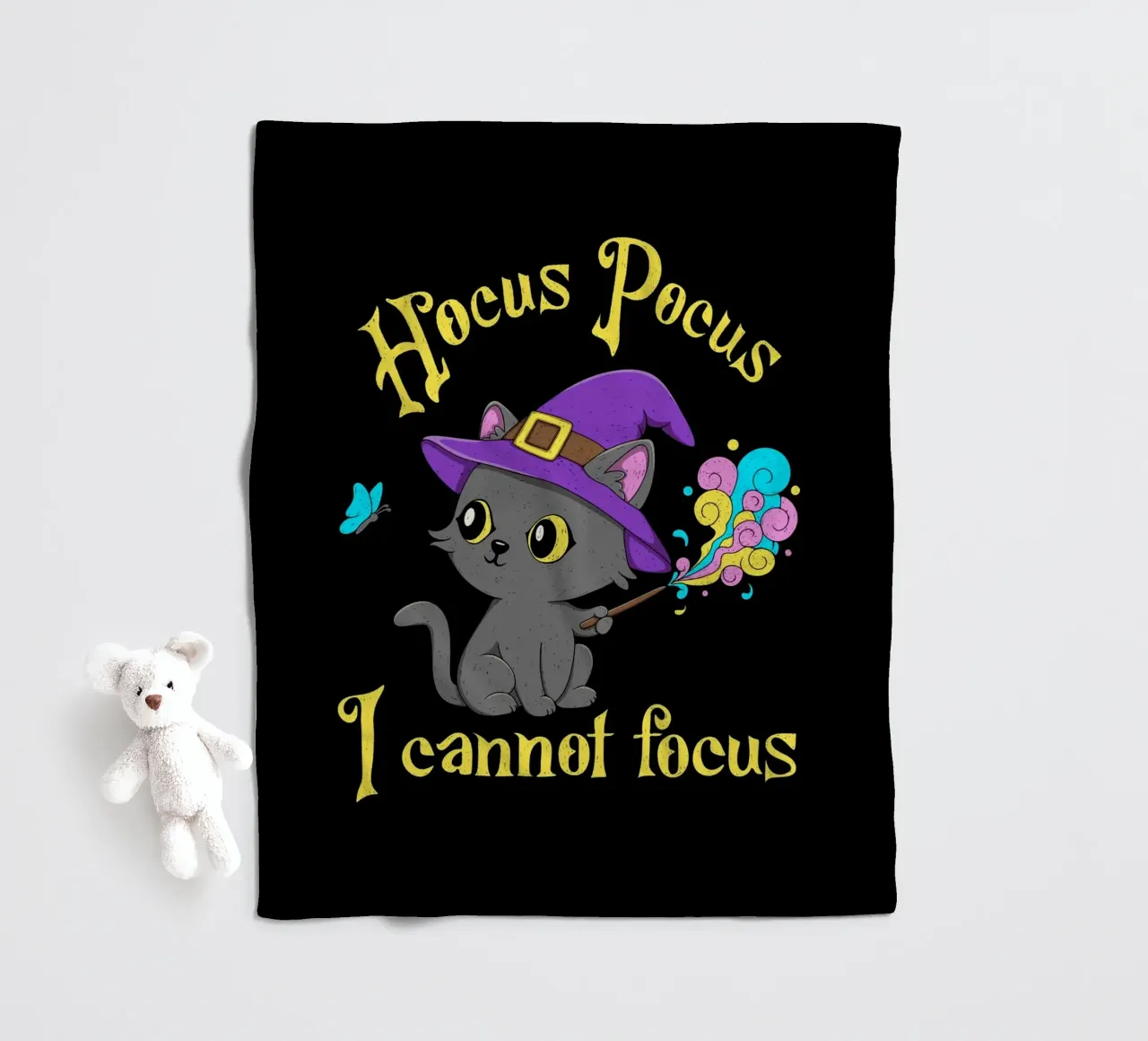 Hocus Pocus Non riesco a concentrarmi coperta in pile da Loobs