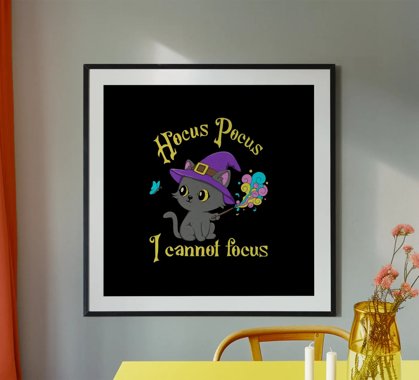 Hocus Pocus I cannot focus poster by Loobs