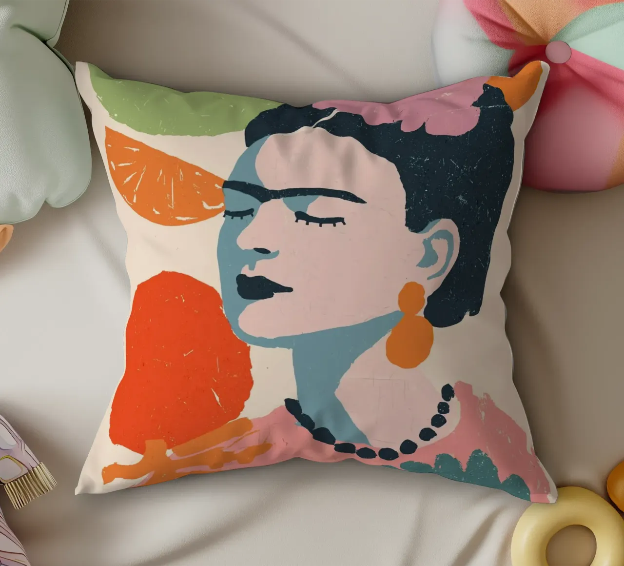 Frida Primavera No 04 cuscino da treechild