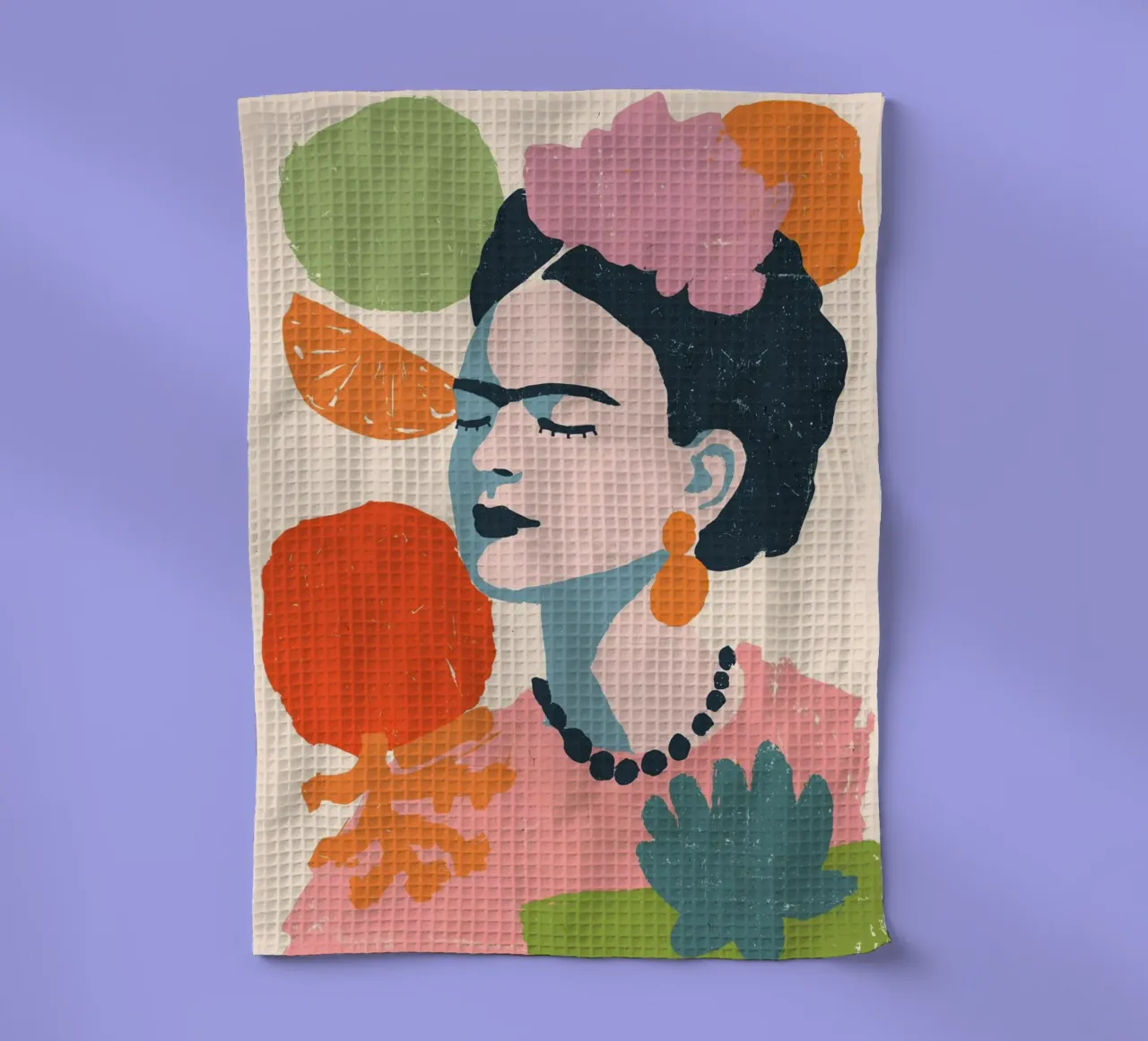 Frida Primavera No 04 canovaccio da cucina da treechild