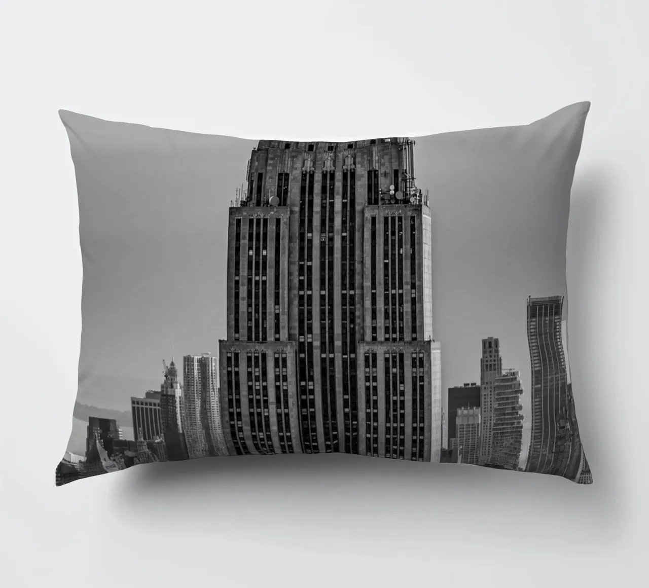 Guglia dell'Empire State Building B&N cuscino da Carinaprint
