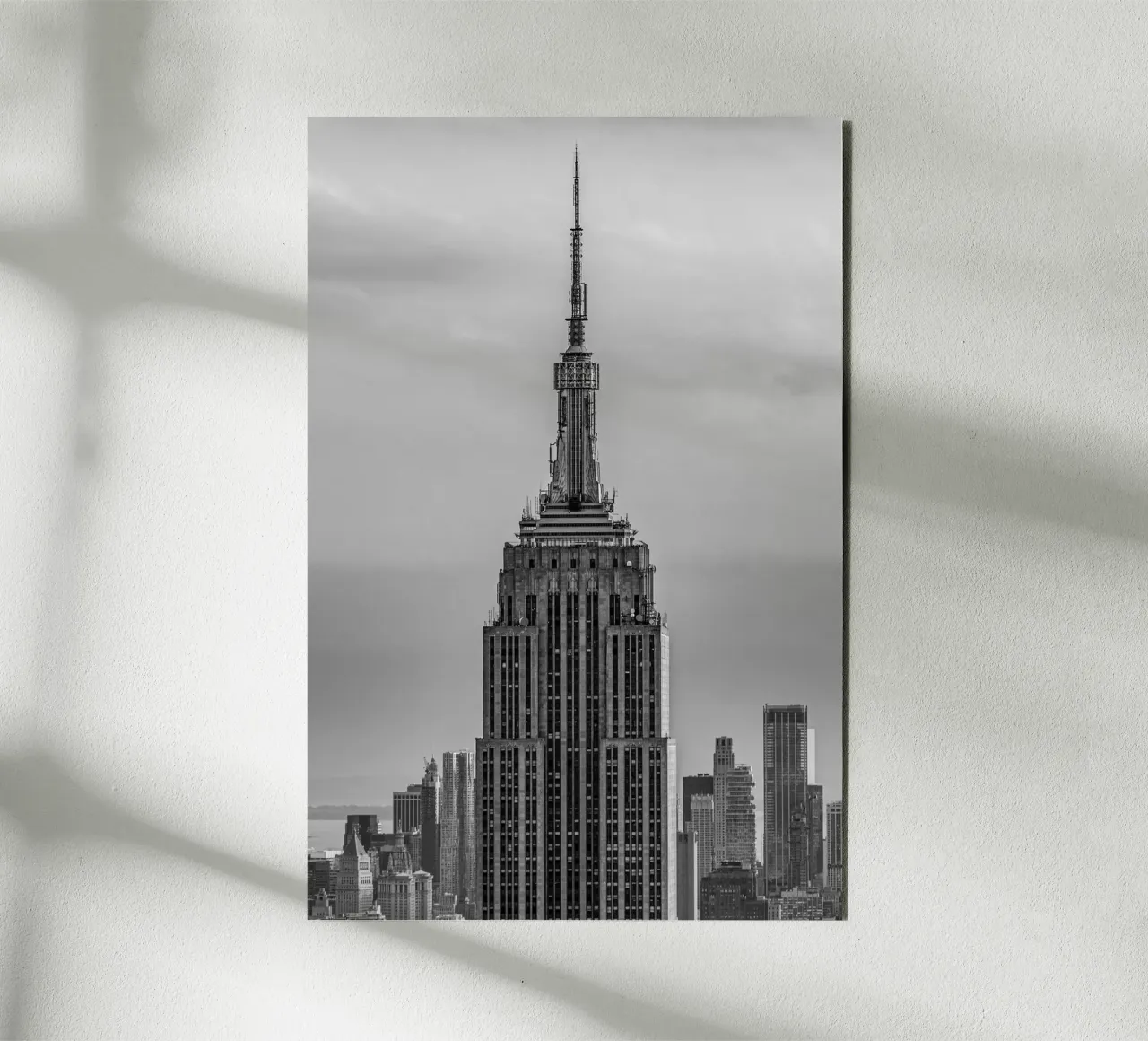 Guglia dell'Empire State Building B&N alluminio dibond da Carinaprint