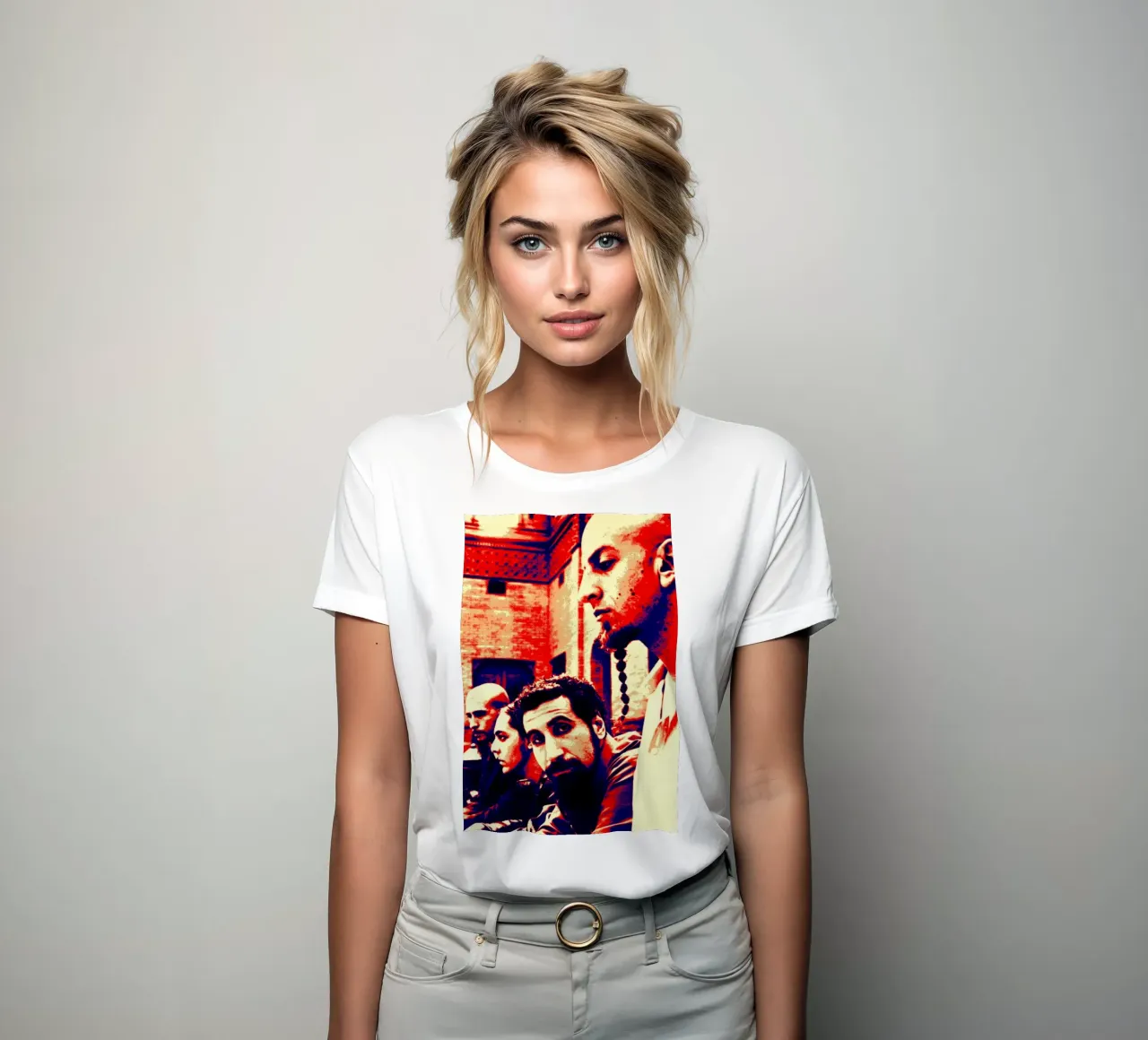 System Of A Down t-shirt da donna da Lembayung art