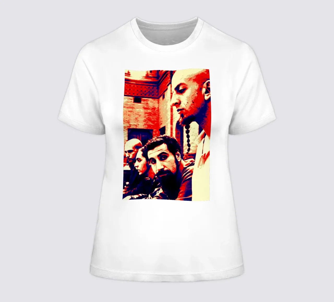 System Of A Down t-shirt da donna da Lembayung art