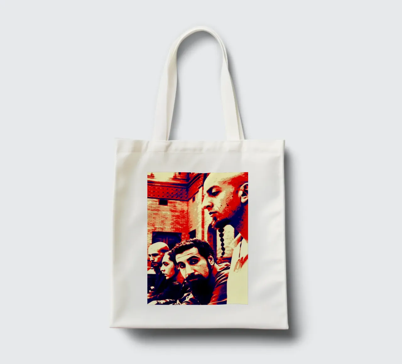 System Of A Down borsa in juta da Lembayung art