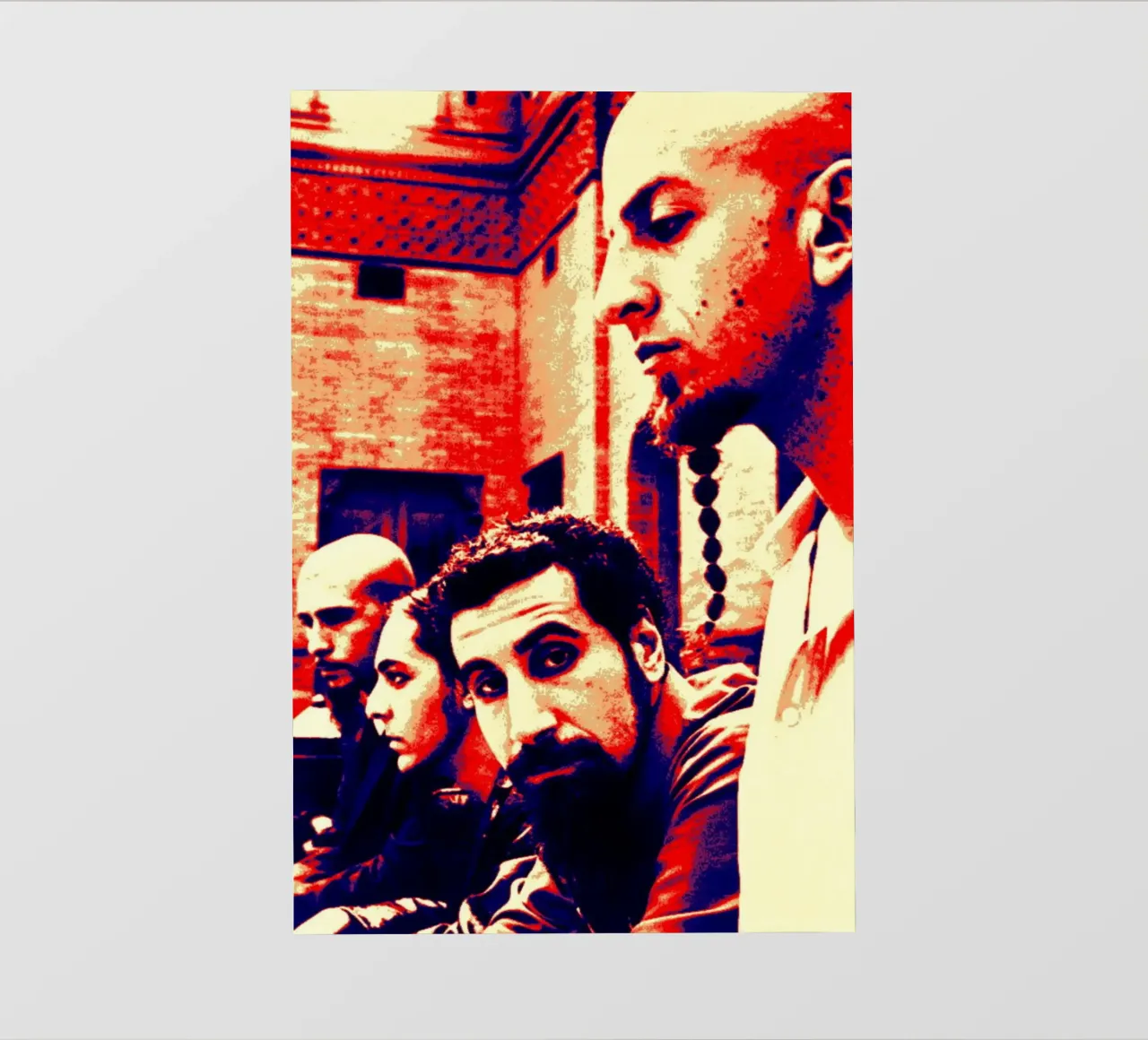 System Of A Down pellicola backlit da Lembayung art