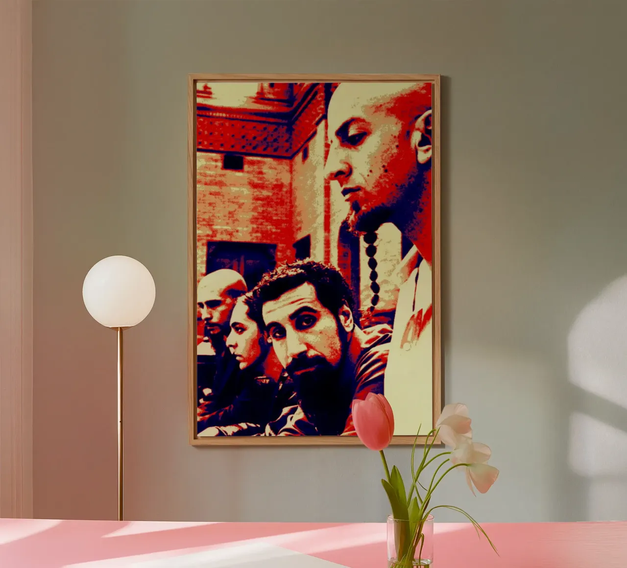 System Of A Down aluminio dibond de Lembayung art