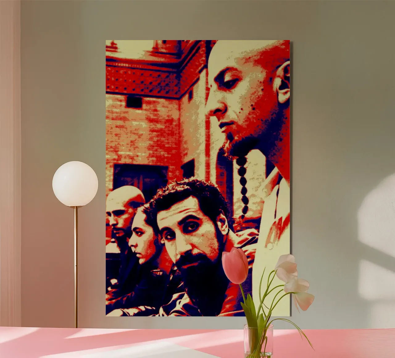 System Of A Down aluminio dibond de Lembayung art