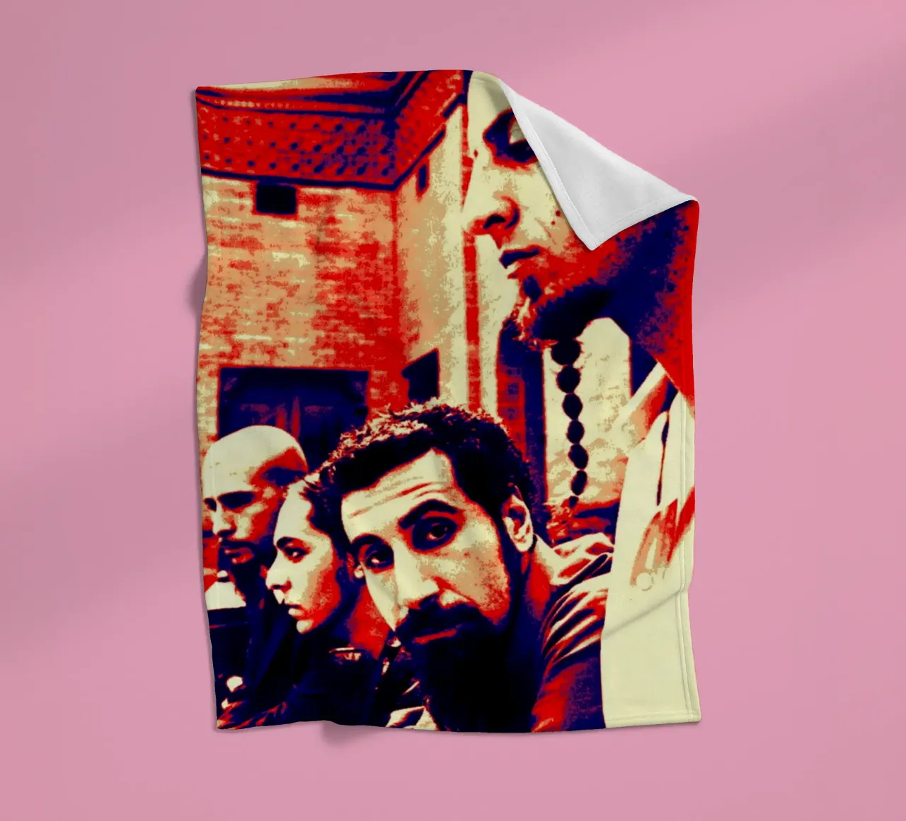 System Of A Down Fleecedecke von Lembayung art