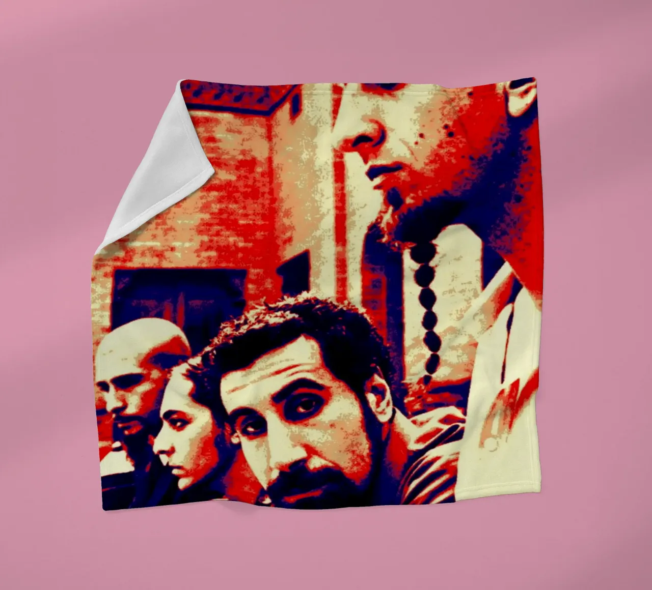 System Of A Down Fleecedecke von Lembayung art