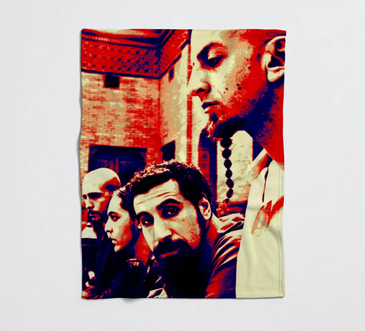 System Of A Down Fleecedecke von Lembayung art