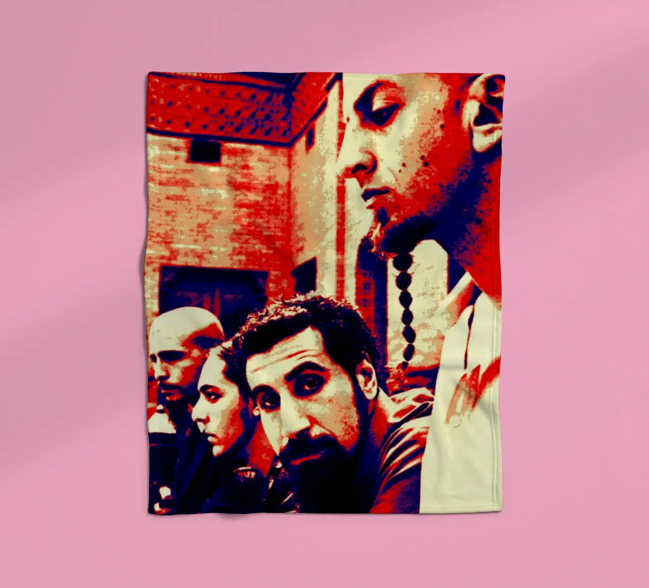 System Of A Down Fleecedecke von Lembayung art