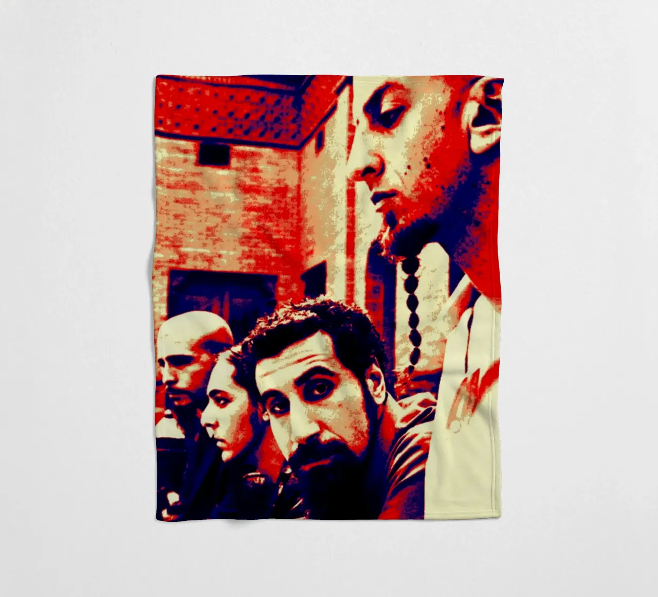 System Of A Down Fleecedecke von Lembayung art