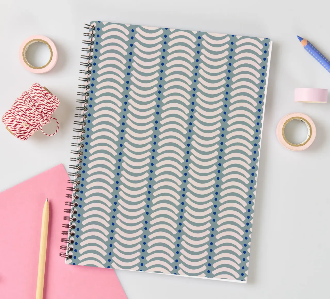 Àlex Roda - Wavaria spiral notebook by The Artcircle
