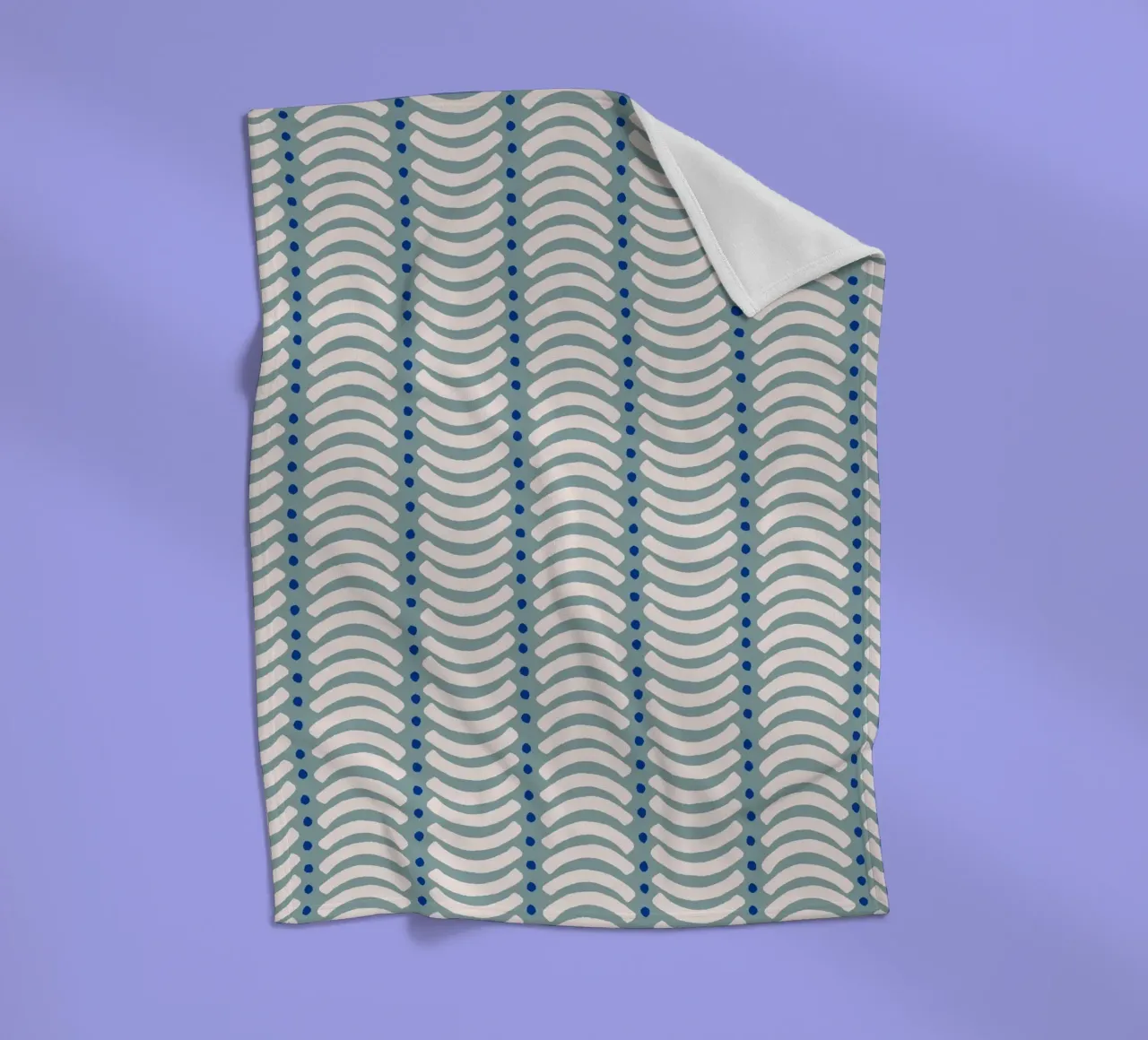 Àlex Roda - Wavaria fleece blanket by The Artcircle