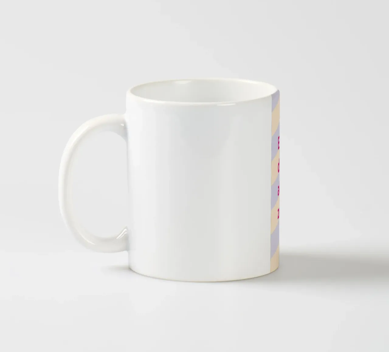 Ich komme zurecht tazza in ceramica da Art Fart