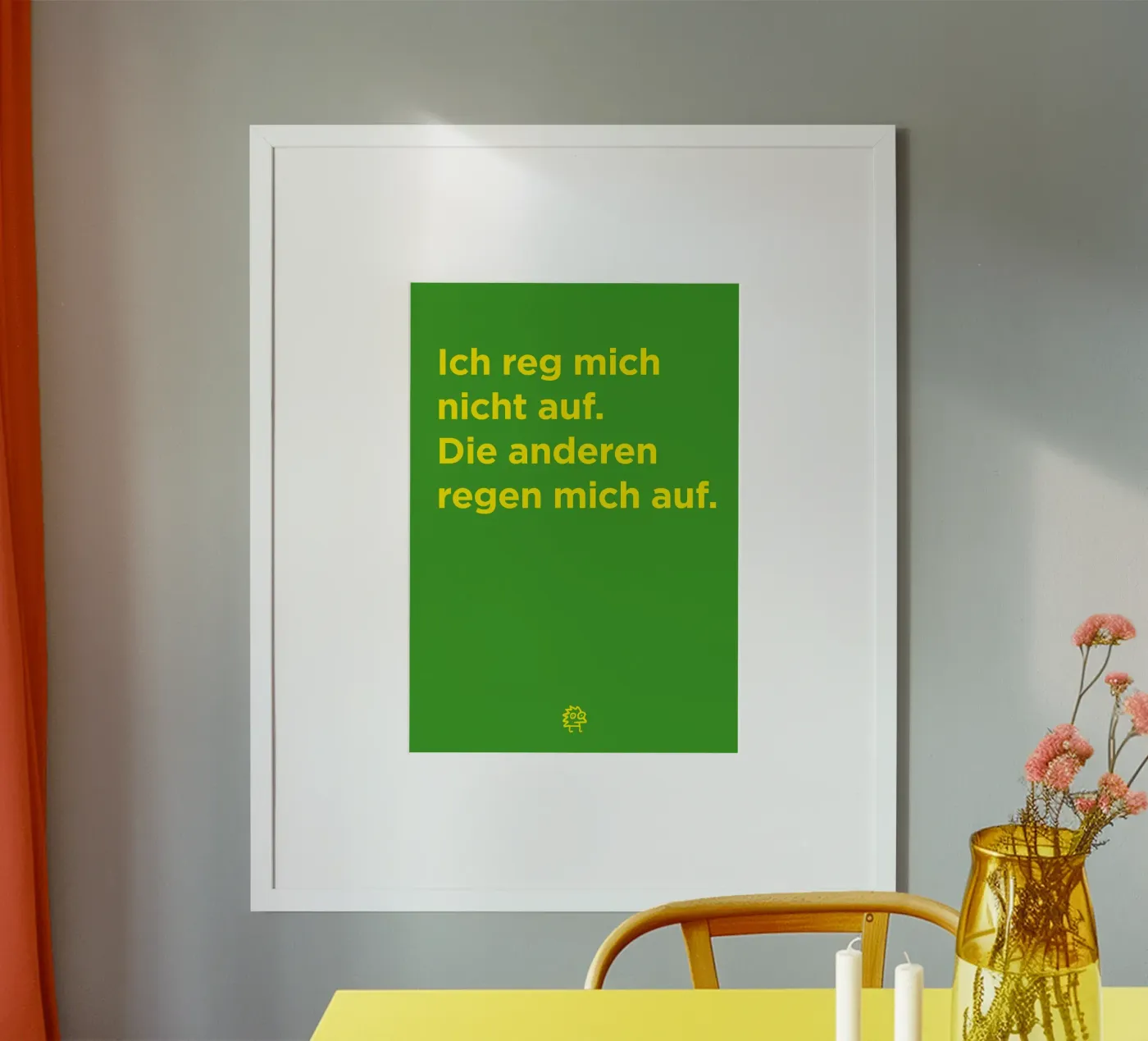 Aufregen poster da Art Fart