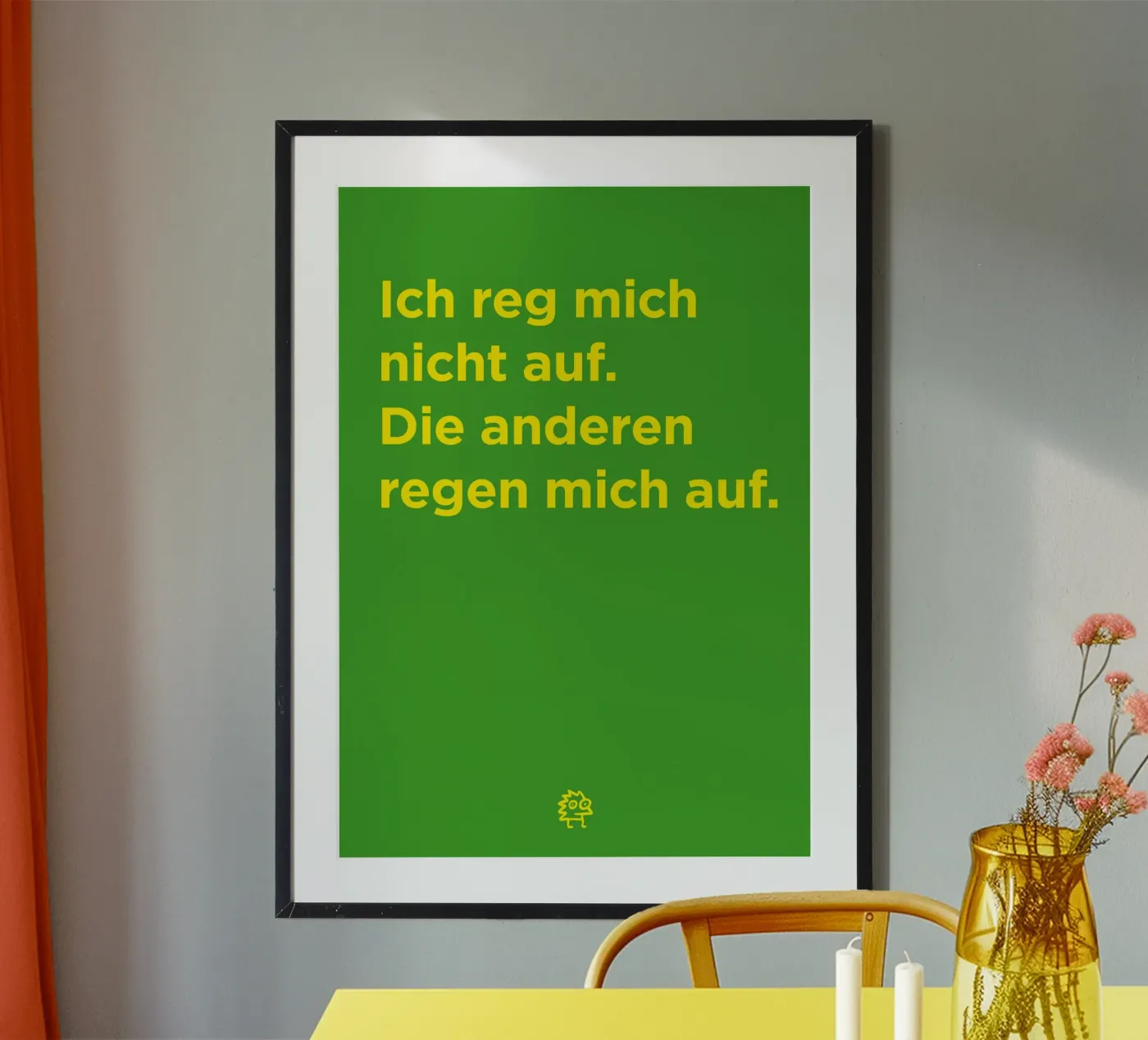 Aufregen poster da Art Fart