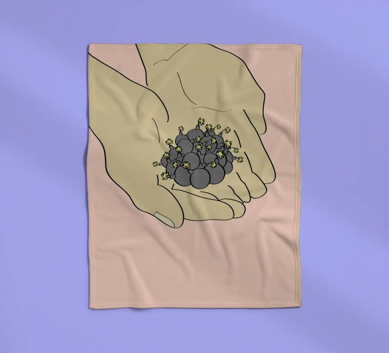 Plant Trees Not Wars coperta in pile da Andreas Wundersee