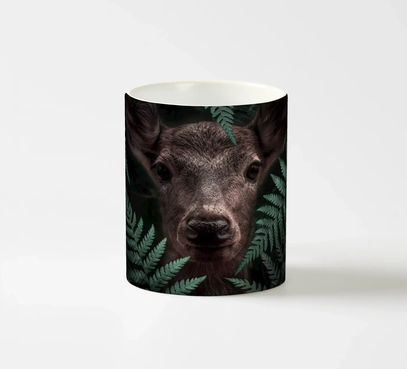 Deer ceramic mug by arizrab