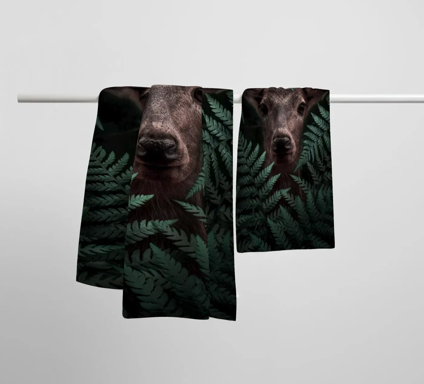 Deer towel by arizrab