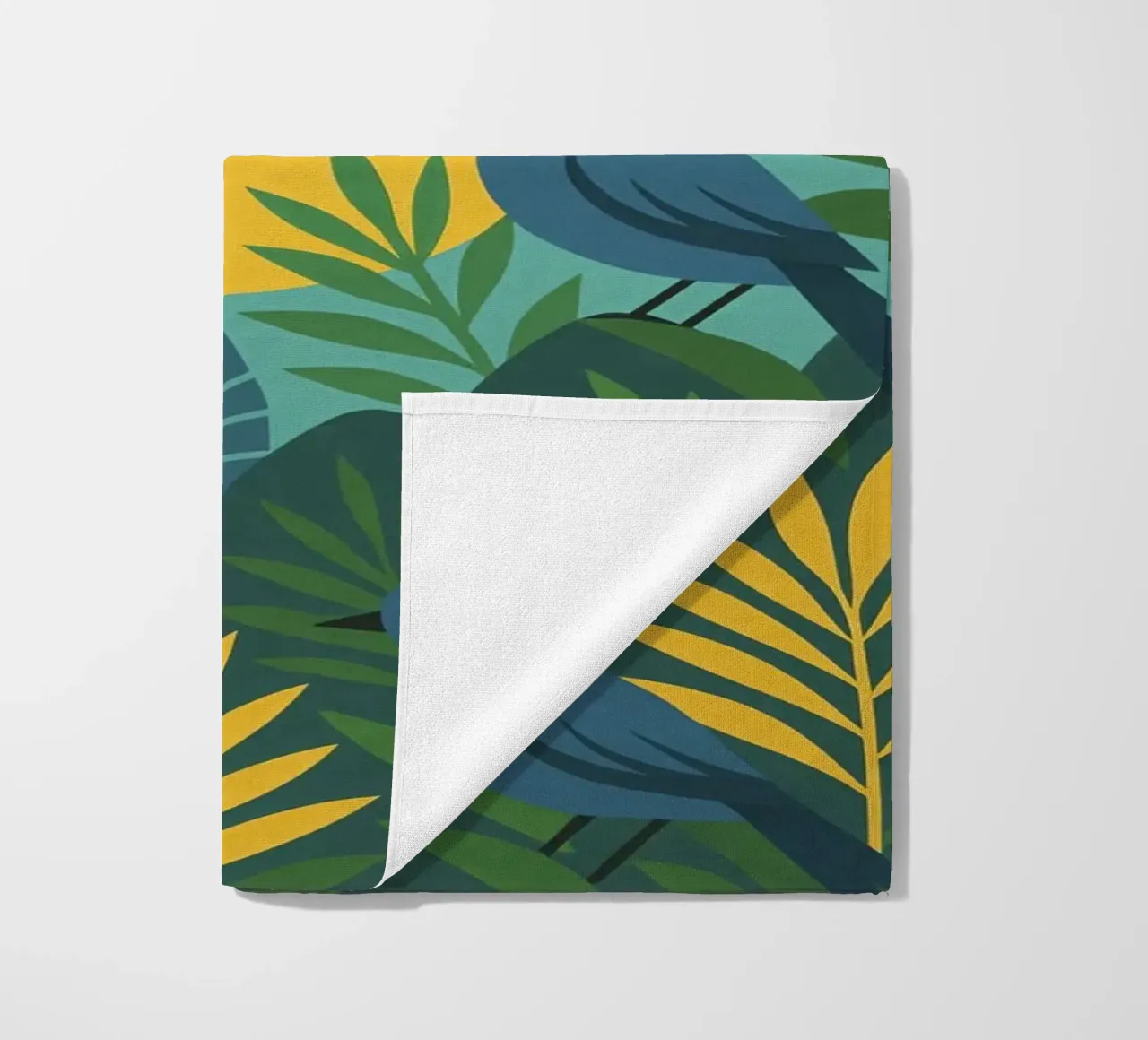 Poster con uccelli turchesi - Poster tropicale colorato e retrò telo mare da JETLAG | affiches voyage