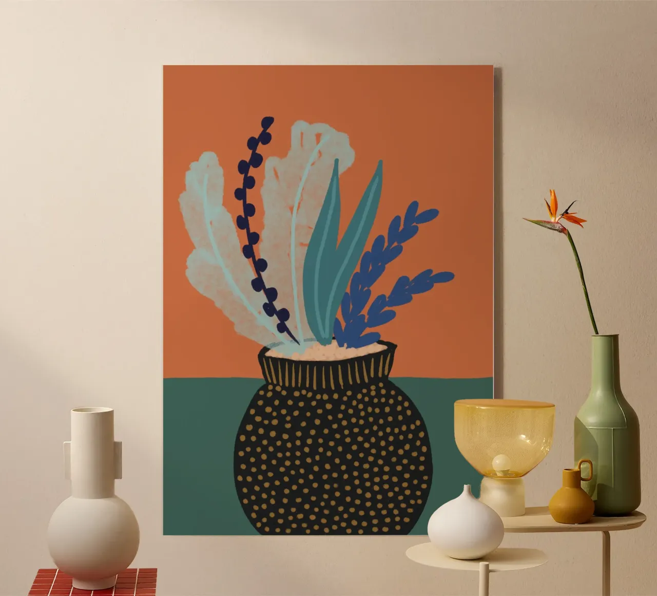 Vase Collection - Golden Autumn plexiglass da Studio Cinnamon