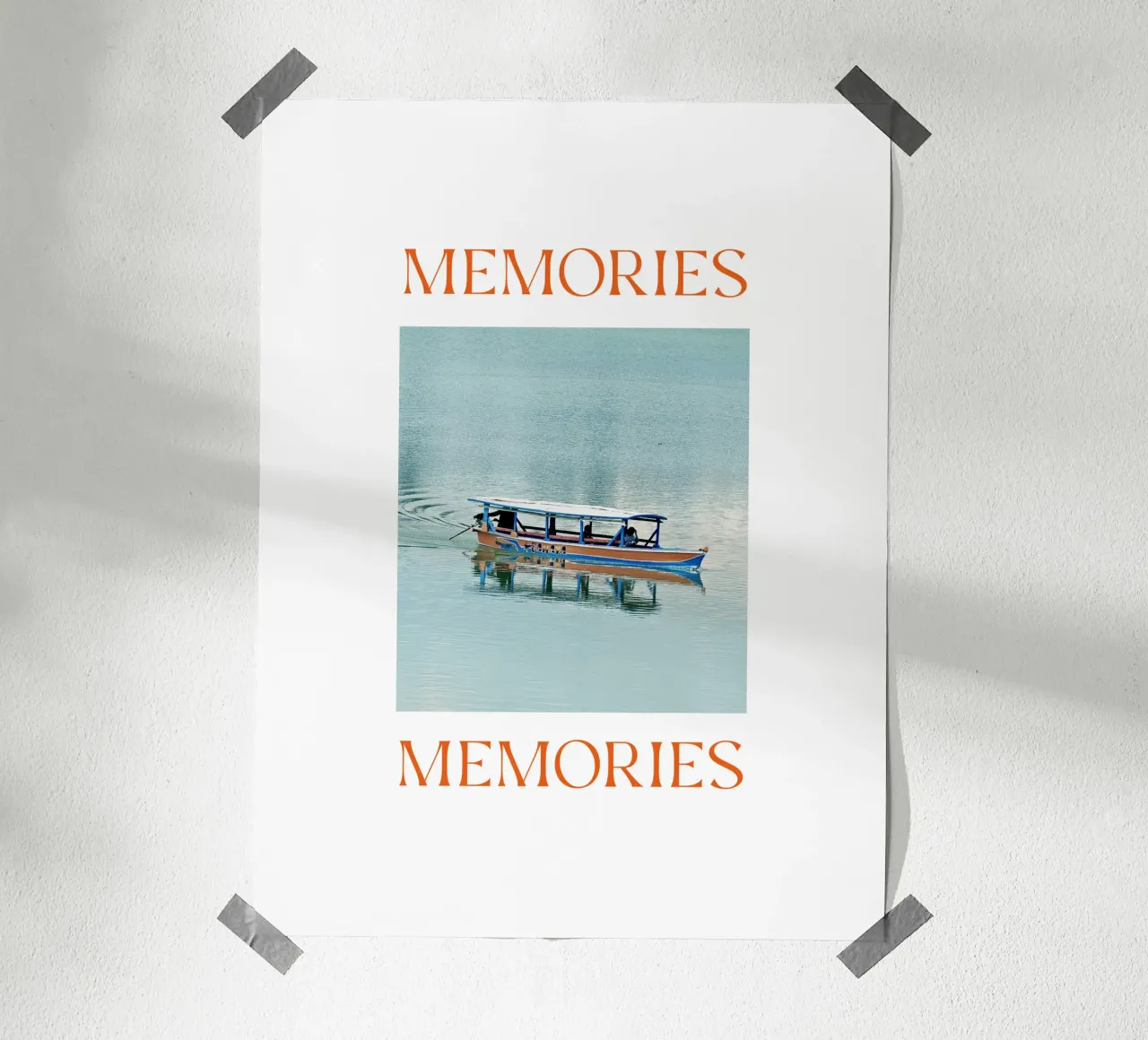 Modern one poster da we line studio - design