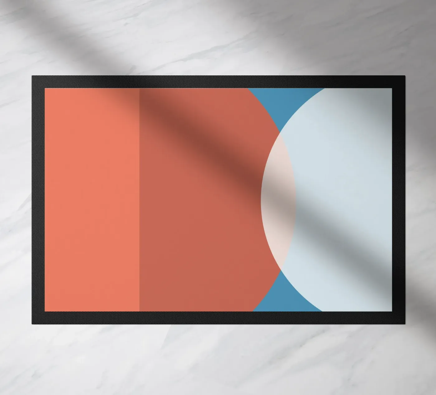 Affinity II doormat by Rose Beck Art