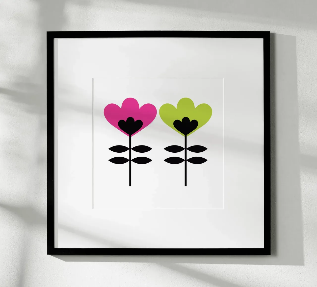 Fiori di metà secolo carta hahnemühle da Kim Hubball Studio