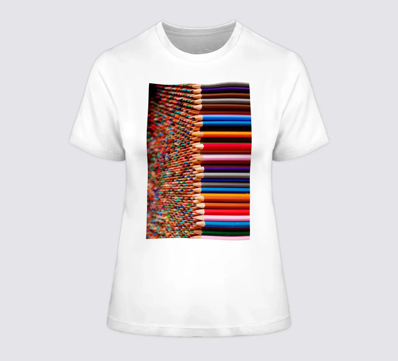 Mi piace dipingere con le matite colorate t-shirt da donna da Simon Koy