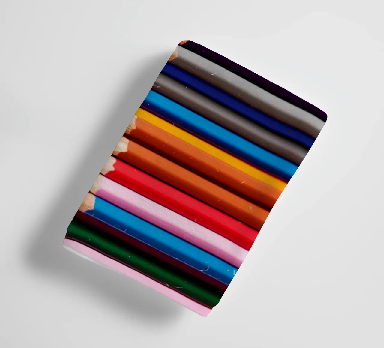 Mi piace dipingere con le matite colorate asciugamano da bagno da Simon Koy
