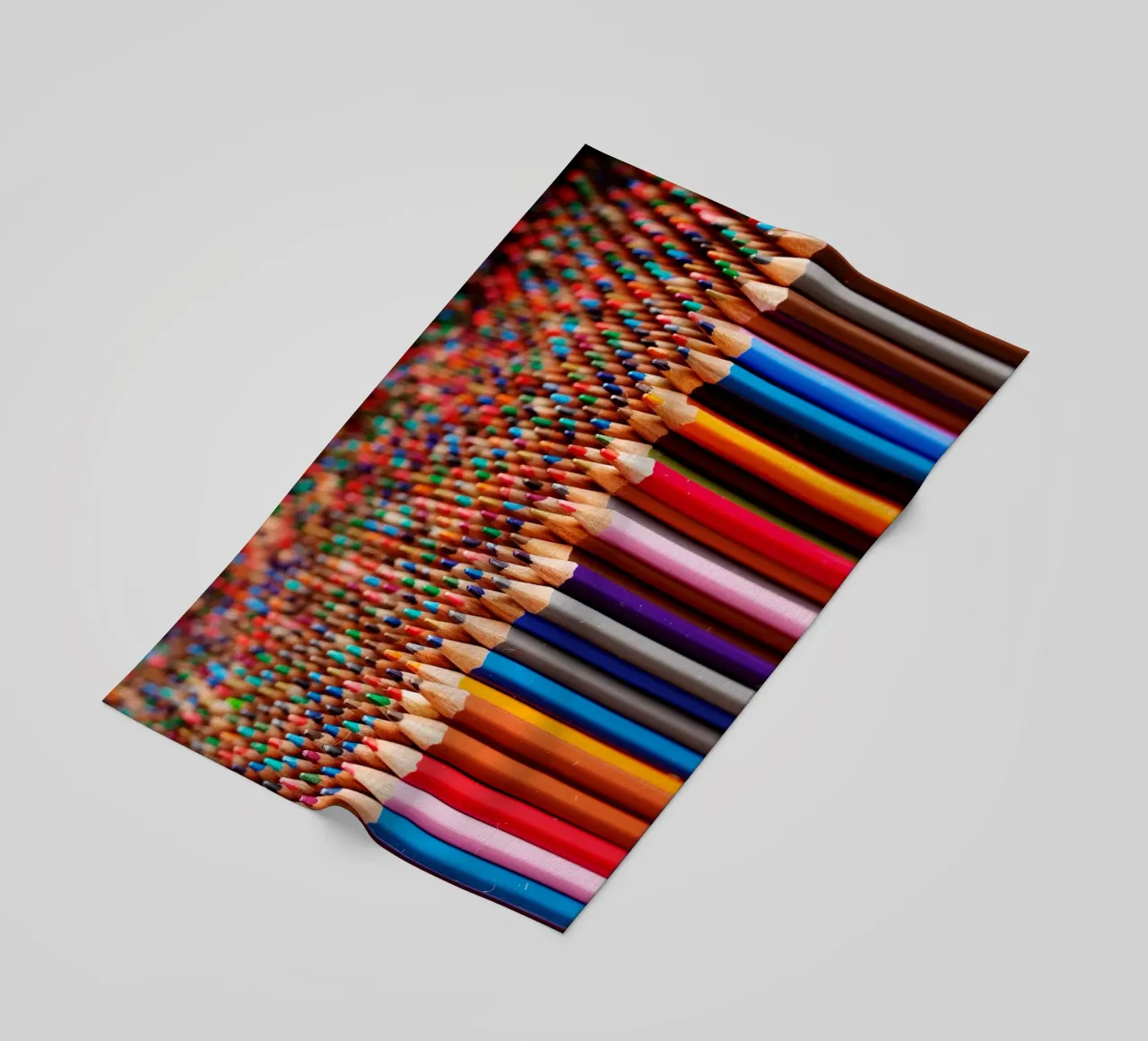 Mi piace dipingere con le matite colorate telo mare da fotokunst