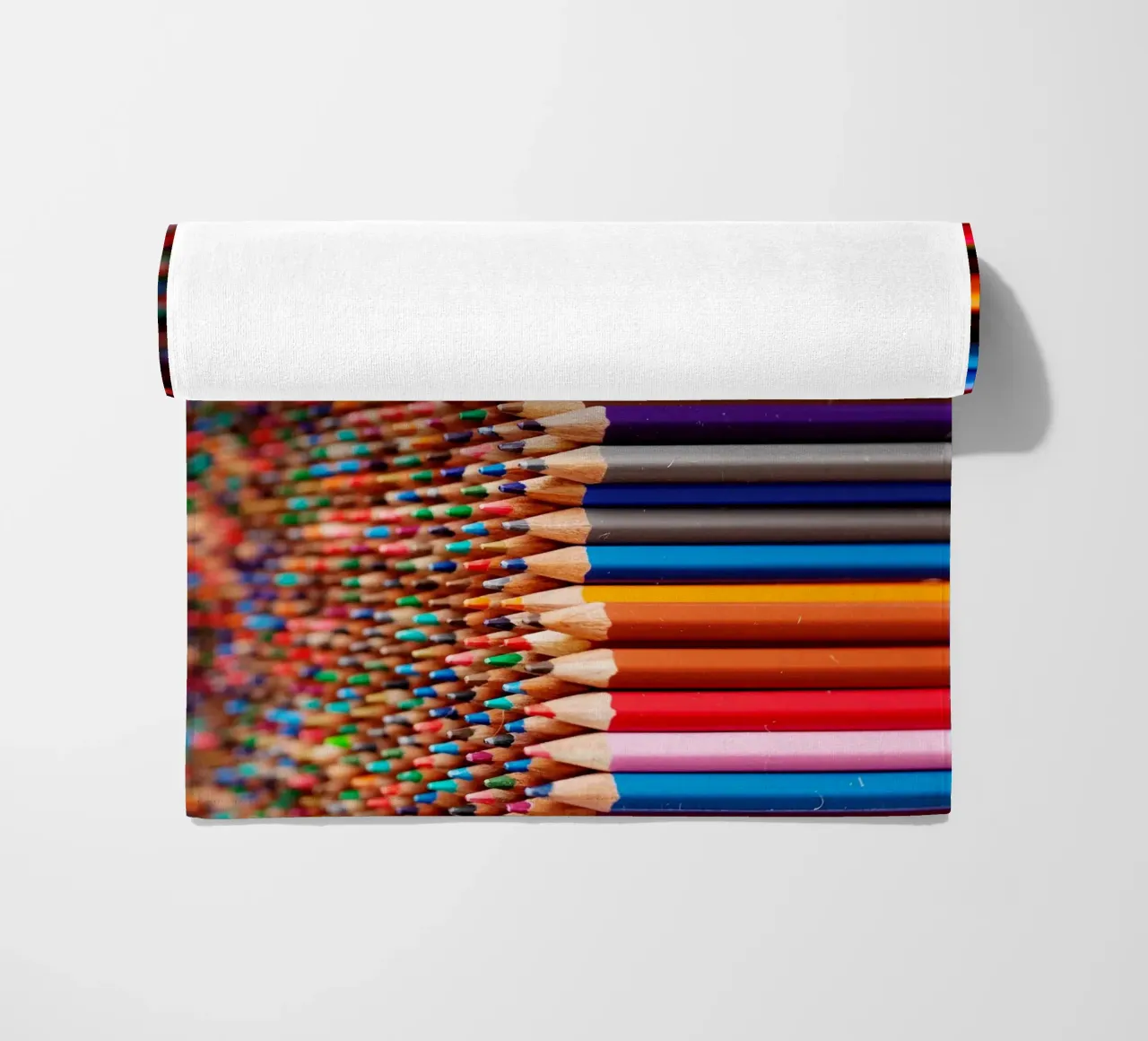 Mi piace dipingere con le matite colorate telo mare da fotokunst